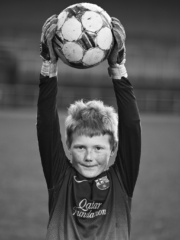 Morten Bennetsen Fotografi, Børne portræt, sort/hvid